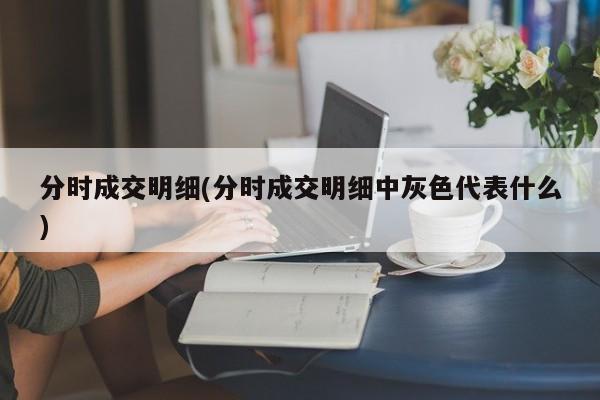 分时成交明细(分时成交明细中灰色代表什么)