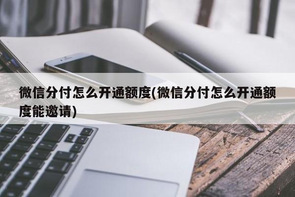 微信分付怎么开通额度(微信分付怎么开通额度能邀请)