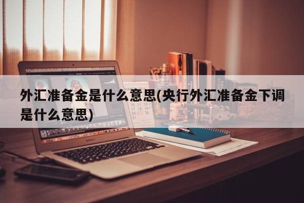 外汇准备金是什么意思(央行外汇准备金下调是什么意思)