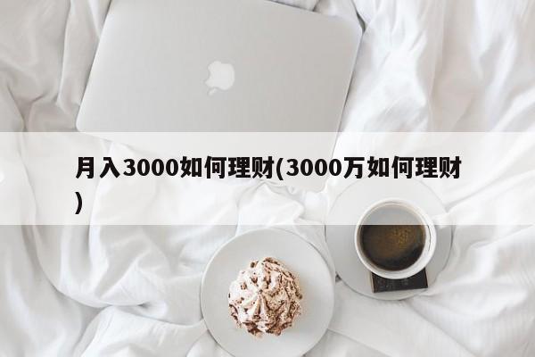 月入3000如何理财(3000万如何理财)