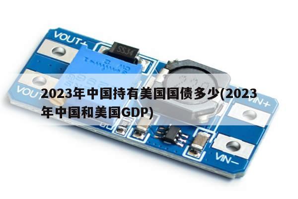 2023年中国持有美国国债多少(2023年中国和美国GDP)