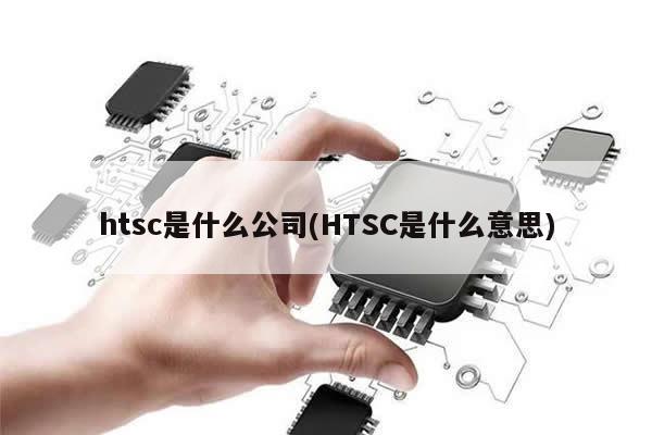 htsc是什么公司(HTSC是什么意思)