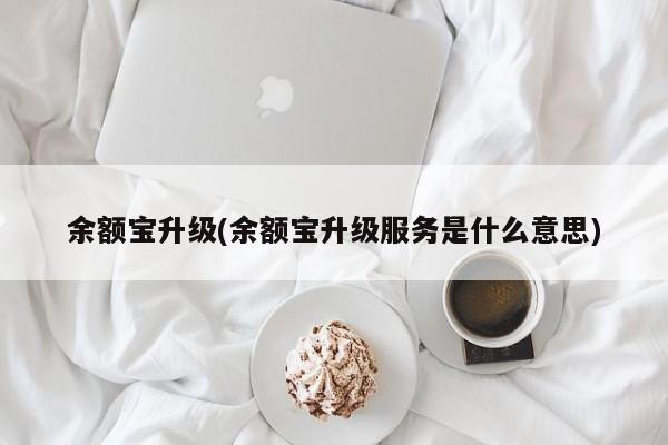 余额宝升级(余额宝升级服务是什么意思)