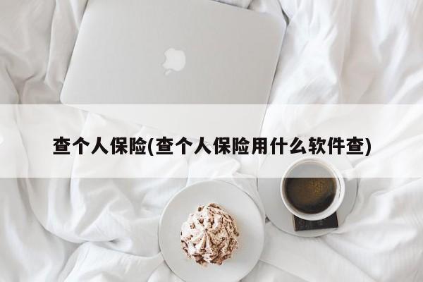 查个人保险(查个人保险用什么软件查)