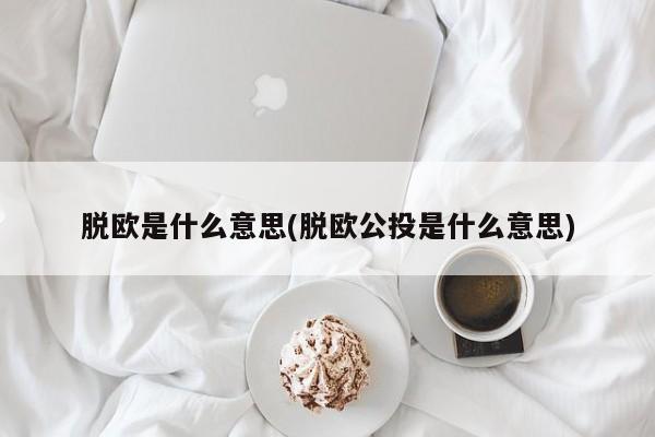 脱欧是什么意思(脱欧公投是什么意思)