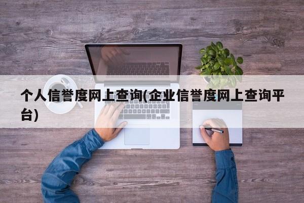 个人信誉度网上查询(企业信誉度网上查询平台)